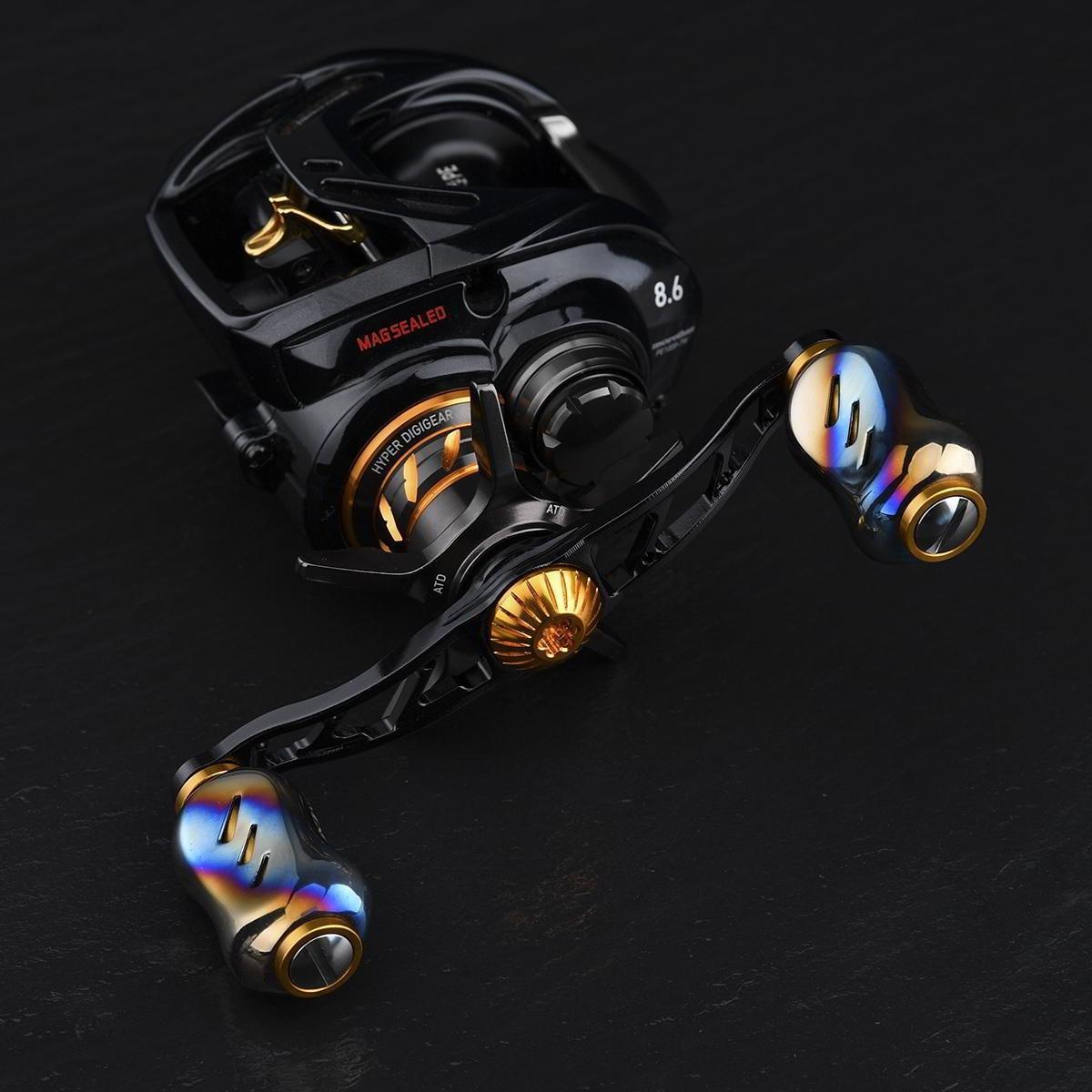 best rod reel combo for baitcasting salmon from bank Sougayilang Baitcaster Freshwater and Inshore, 2 Piece 30Ton+24Ton Graphite Fishing with SuperPolymer Handle, 7.0:1 Gear Ratio Reel, 11+1 Bearings, S Style Hook Keeper : Sports & Outdoors Rod recommendation for this Handedness:Right Side Retrieve subseries:Abu_Garcia_Max_SX anodized spool for more