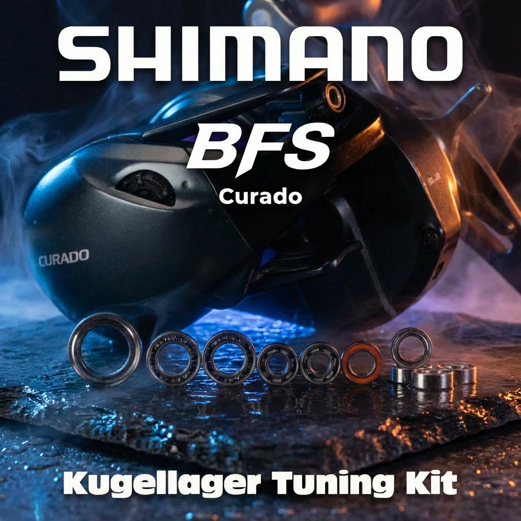 RL-TNG Komplett Kugellager Tuning Kit für Curado BFS – 10 Lager Full Upgrade