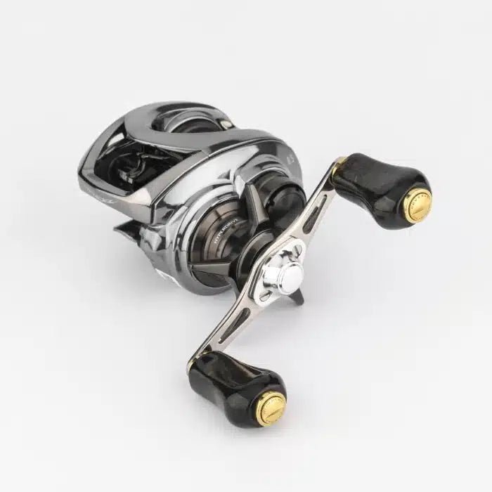 RL - Angelrollentuning - Gomexus Holz Knob 22mm Cypress RF22 – Naturholz Reel Knob - Knob - Schwarz -