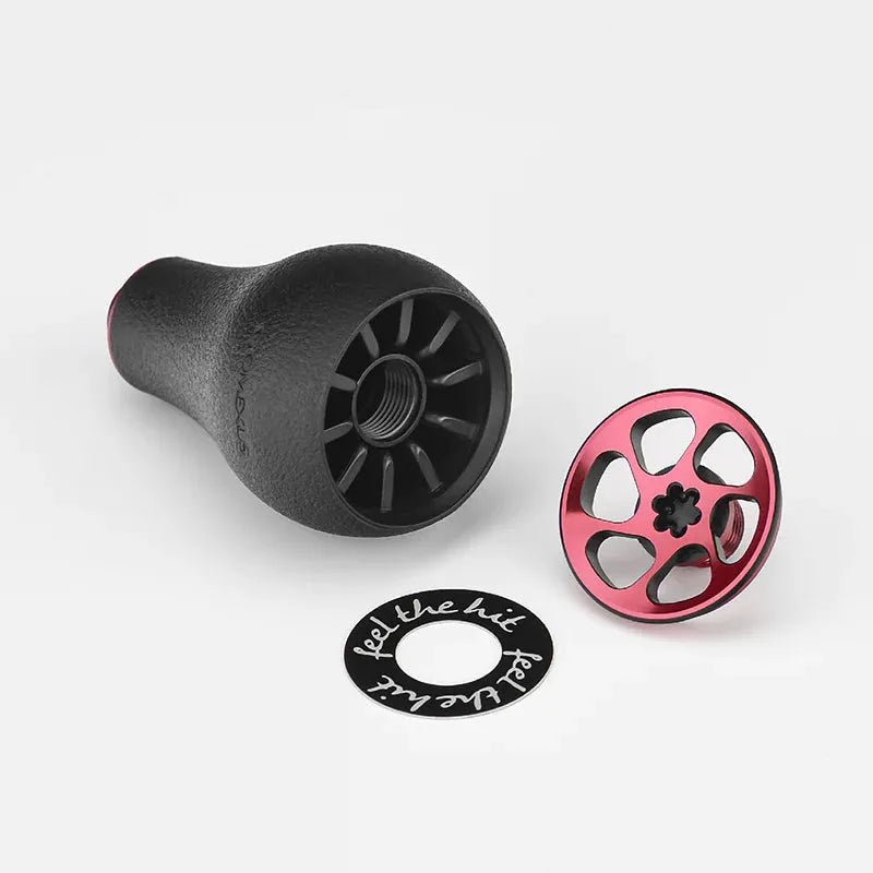 RL - Angelrollentuning - Gomexus 30mm TPE Knob - Knob - Rot -