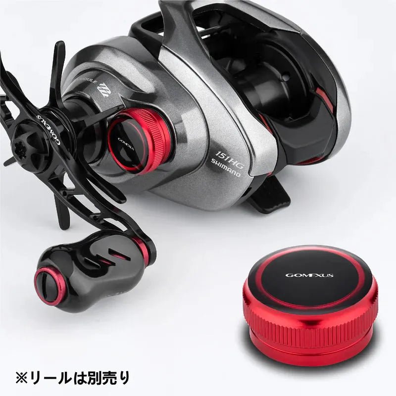 RL - Angelrollentuning - Gomexus Aluminum Spool Tension Knob Cap | Shimano WT3 | 21 - 22 Curado DC | 13 - 16 Metanium DC - Spool Tension Knob Cap - Rot -