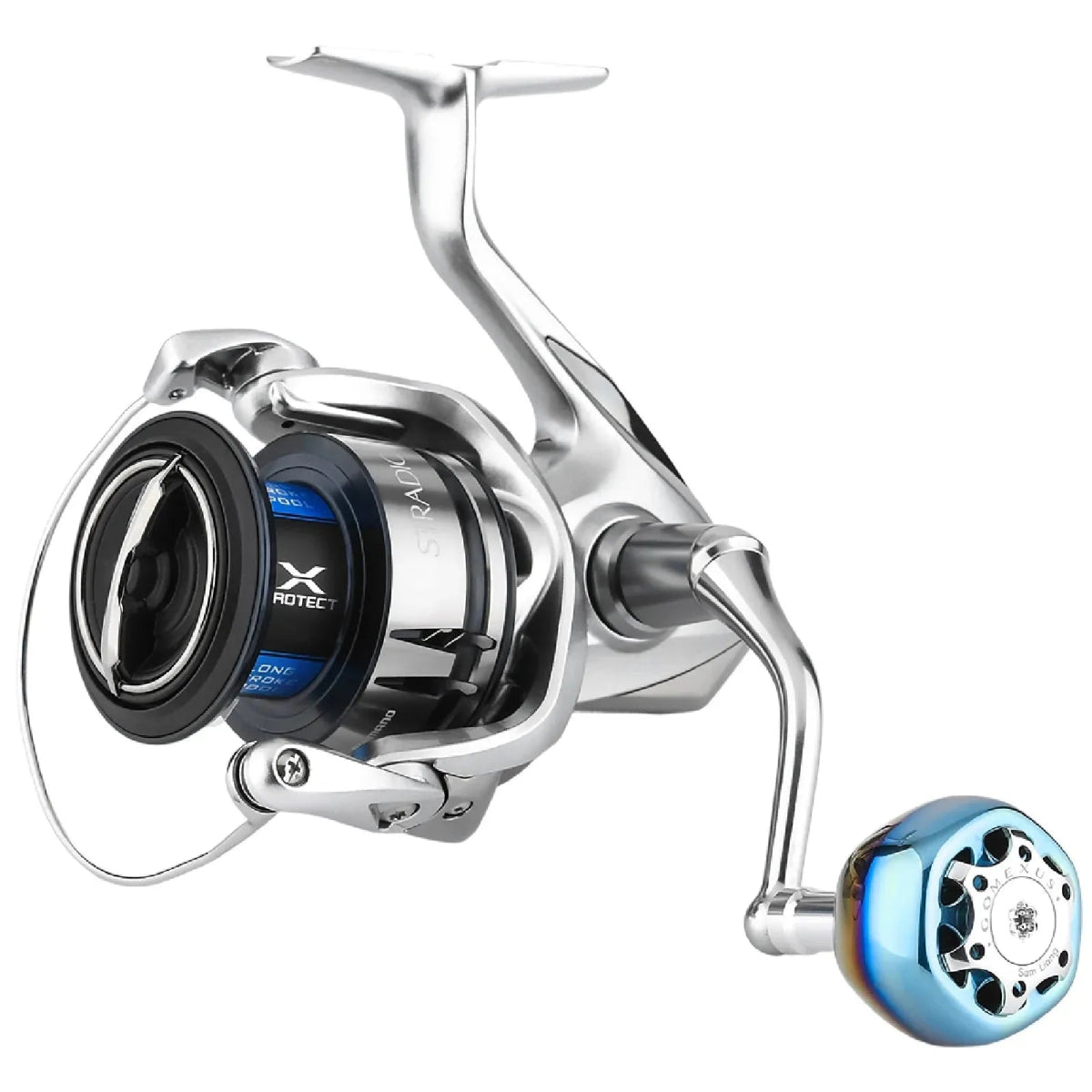 RL - Angelrollentuning - Gomexus Titanium Galaxy Knob 38mm - Knob - Silber -