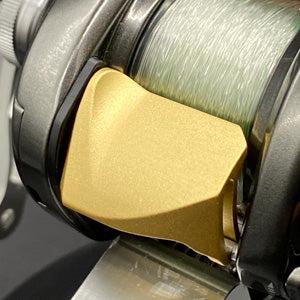 RL - Angelrollentuning - Kakedzuka Design Works Offset Clutch | 23 Metanium, 22 Metanium Shallow Edition, 20 Metanium, 19 Antares, 18 Bantam MGL - Champagne Gold -