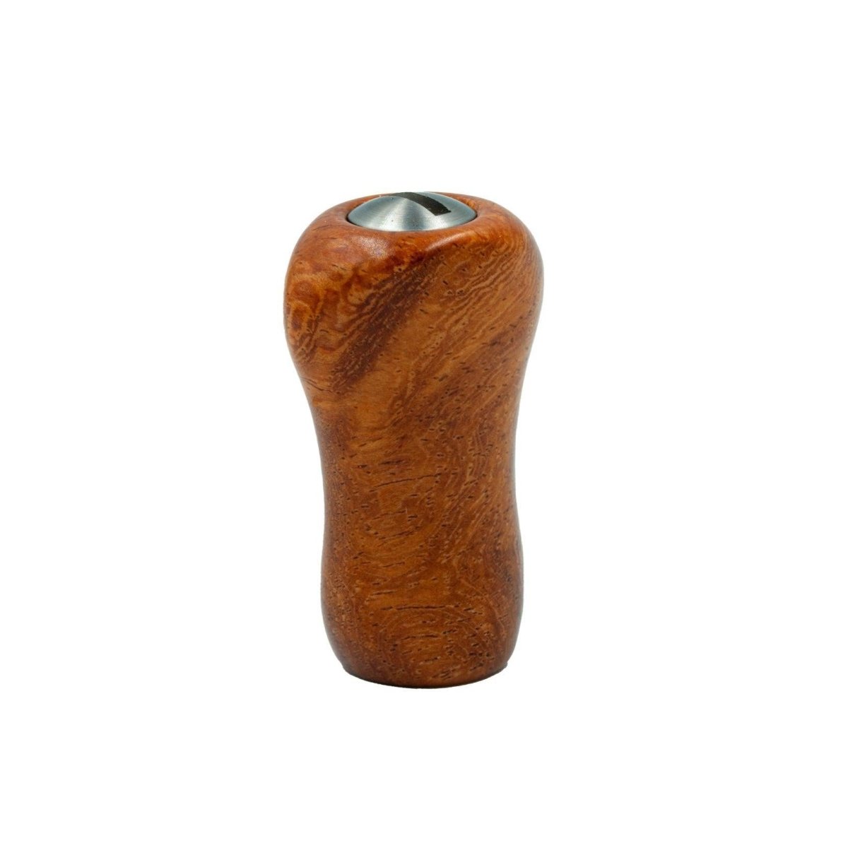 RL - Angelrollentuning - Premium Naturholz Small Gourd Knob - Amboyna - Matt -