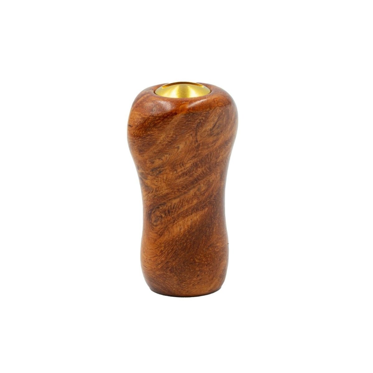 RL - Angelrollentuning - Premium Naturholz Small Gourd Knob - Amboyna - Matt -