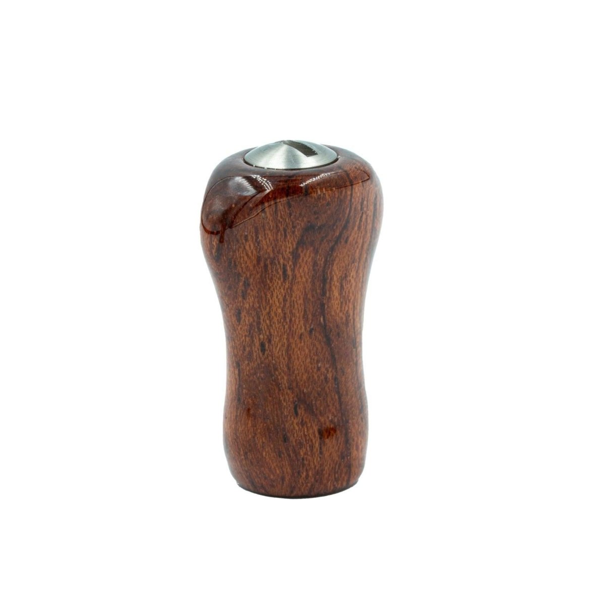 RL - Angelrollentuning - Premium Naturholz Small Gourd Knob - Bubinga - Glänzend -