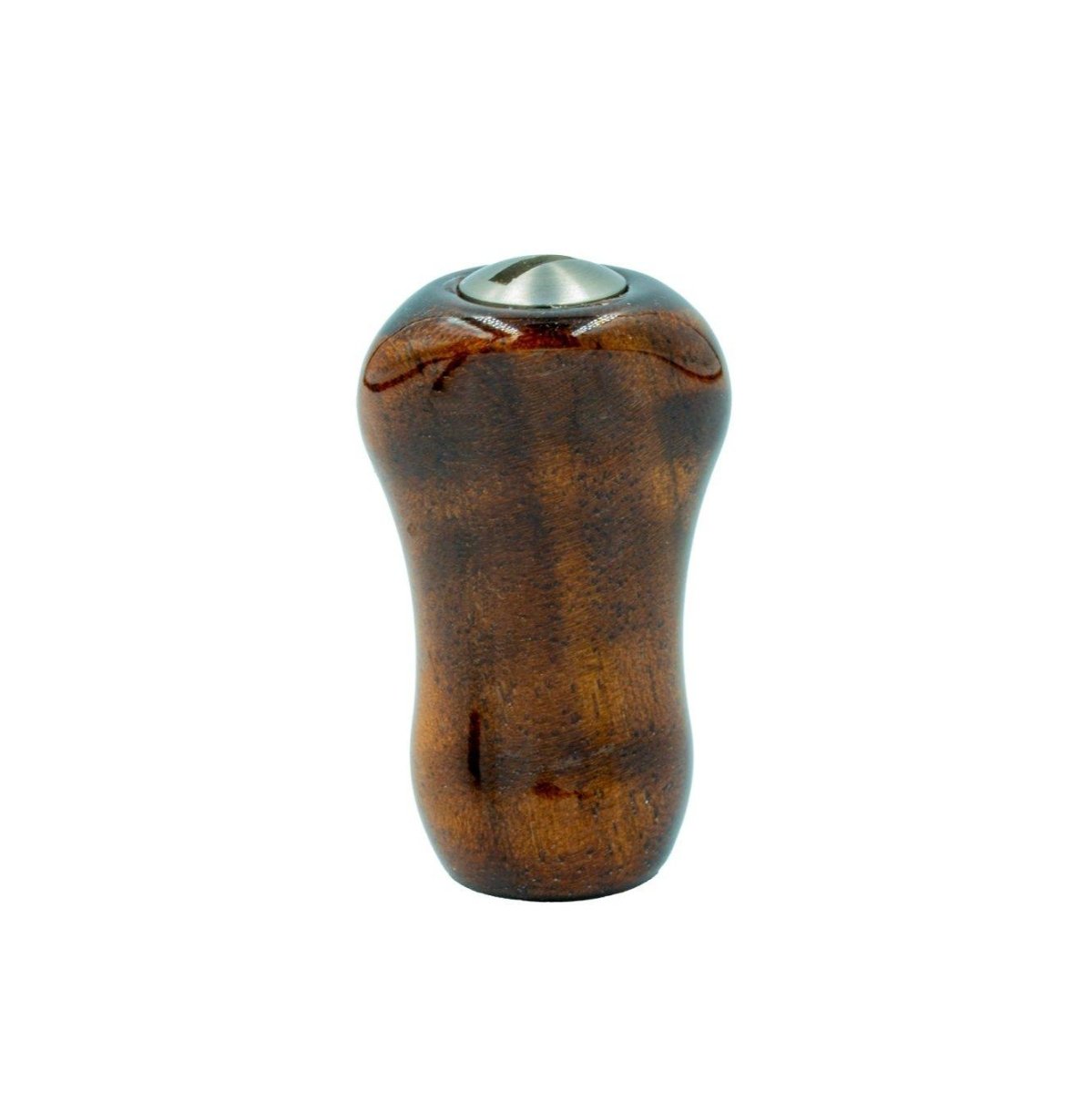 RL - Angelrollentuning - Premium Naturholz Small Gourd Knob - Claro Walnut - Glänzend -