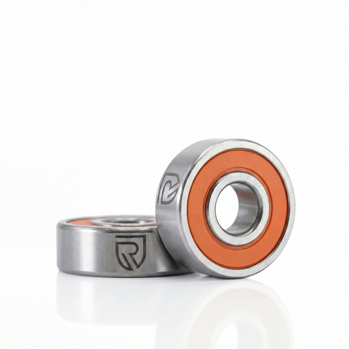 RL - Angelrollentuning - RL - TNG Hybrid Keramik Kugellager | ABEC 9 | Alle Größen | Für Baitcaster Angelrollen - BC Kugellager - 3x10x4 - Orange Seal -