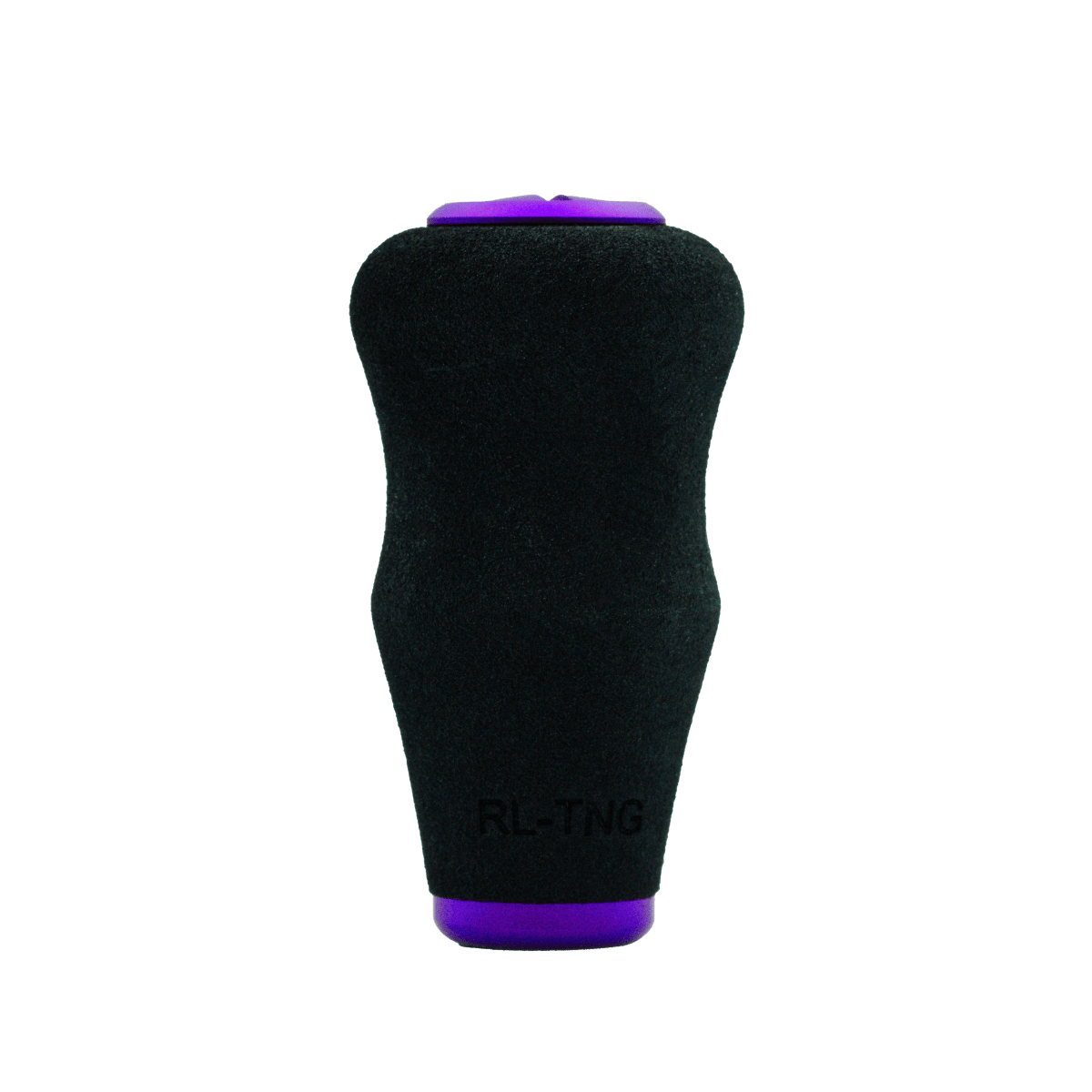 Der RL-TNG OCT 24 EVA-Knopf ist ein lilafarbener, ergonomisch geformter Griff mit geprägtem RL-TNG-Schriftzug an der Basis. Er besteht aus strukturiertem EVA-Material und bietet maximalen Halt. An beiden Enden sind Kappen angebracht.