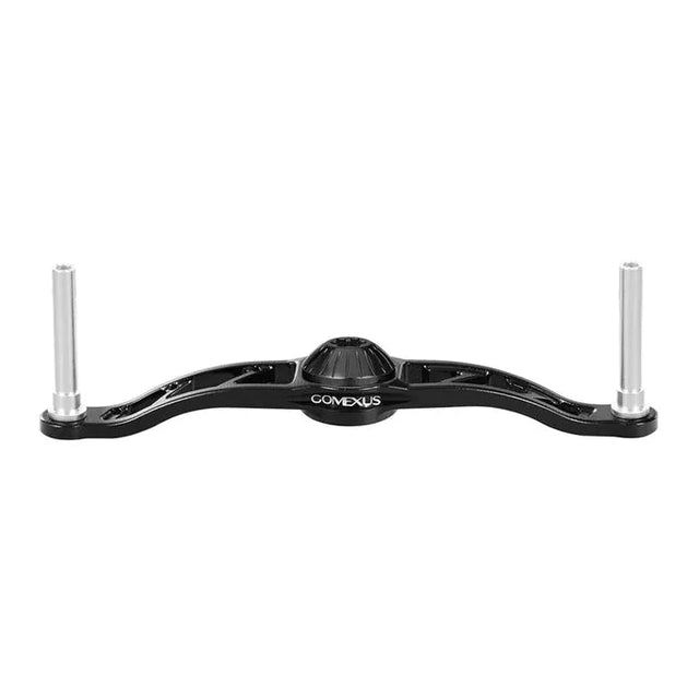 RL - Angelrollentuning - Gomexus Aluminium Handle | ohne Knobs (8x5mm) - Handle - Schwarz - 100 mm -