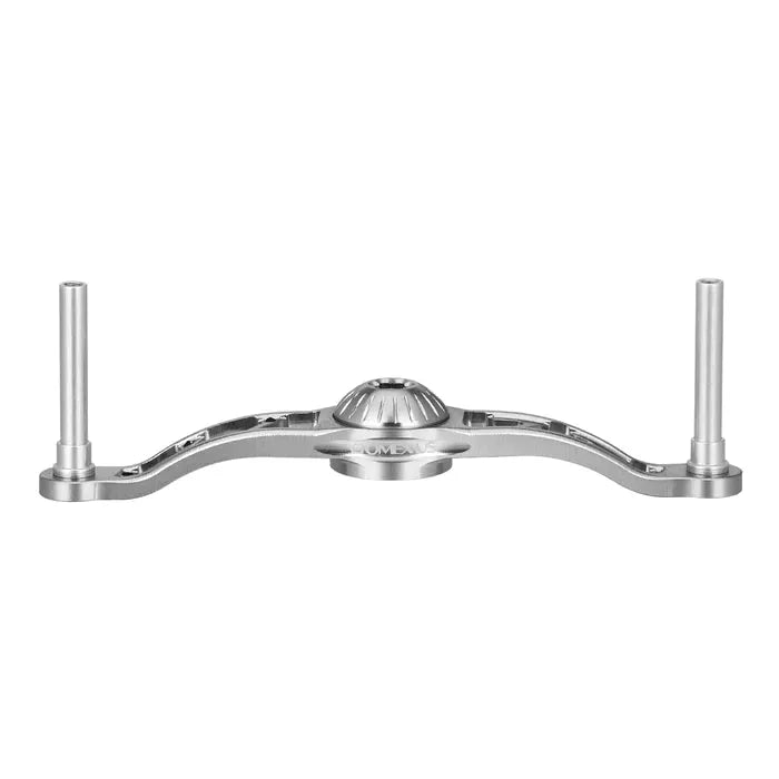 RL - Angelrollentuning - Gomexus Aluminium Handle | ohne Knobs (8x5mm) - Handle - Silber - 100 mm -