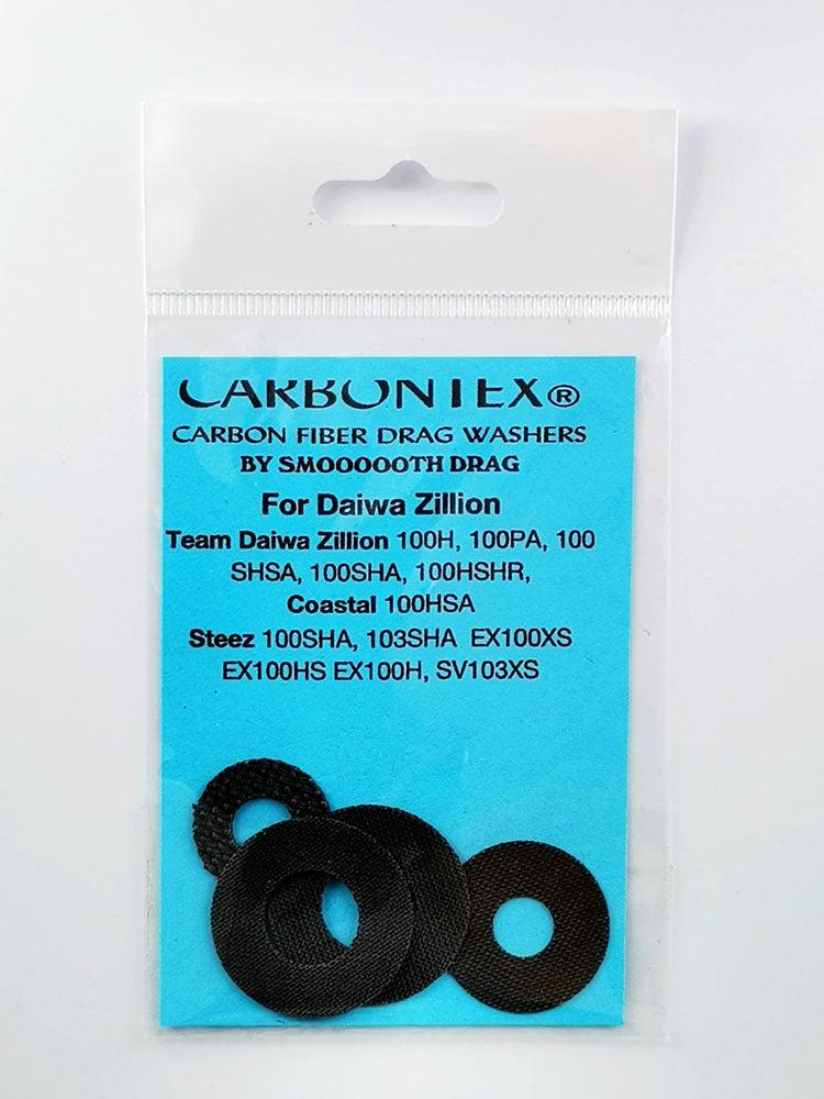 RL - Angelrollentuning - Bremsscheiben Carbontex | Daiwa Baitcasterrolle - Set D -