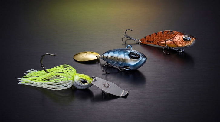 Blechköder bei RL-Angelrollentuning, Spinnerbait, Chatterbait, Tailspinner und Vibration Bait