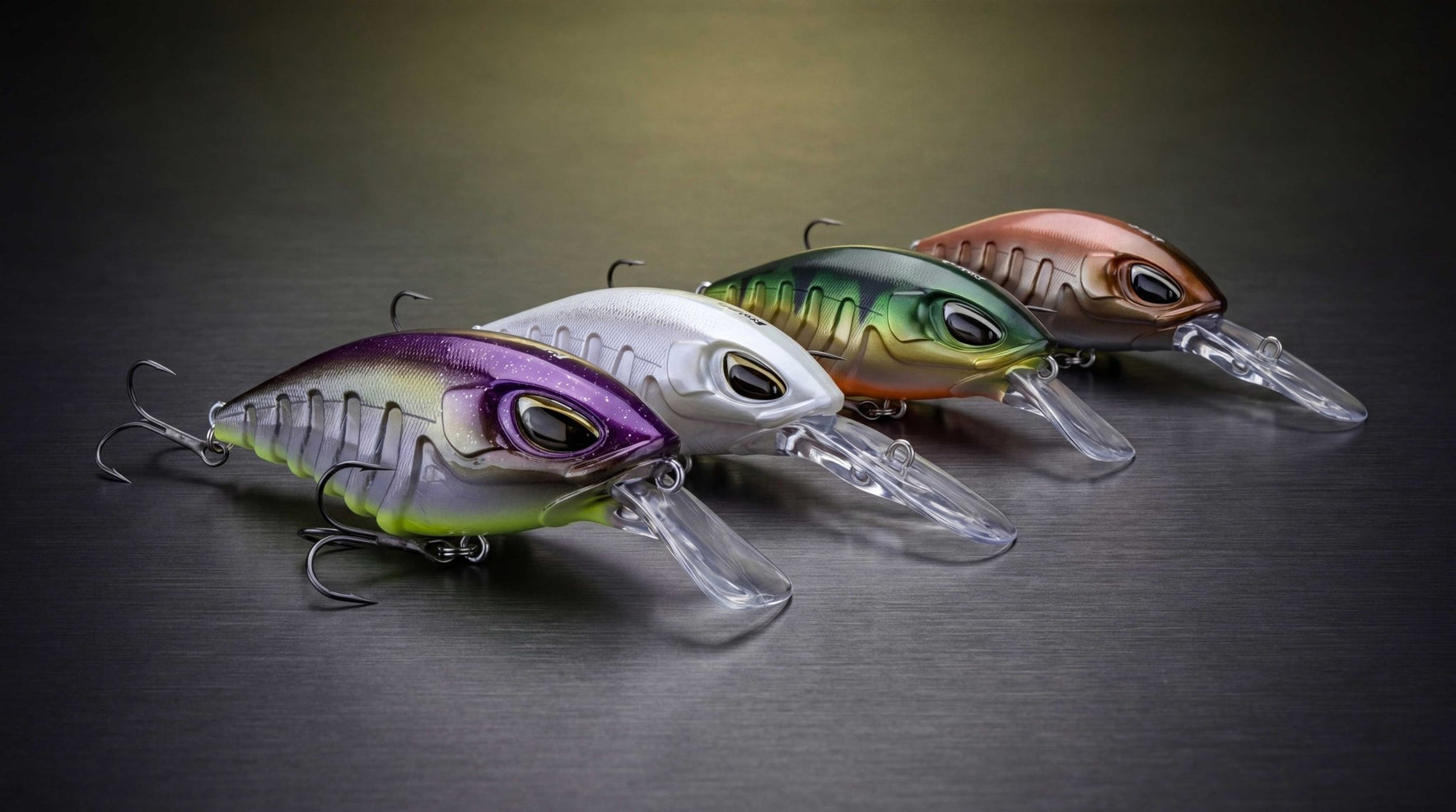 Crankbaits bei RL-Angelrollentuning, Shallow Runner, Medium Runner und Deep Runner