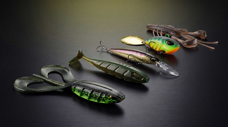 Köder bei RL-Angelrollentuning, Softbaits, Hardbaits, Blechköder und Swimbaits