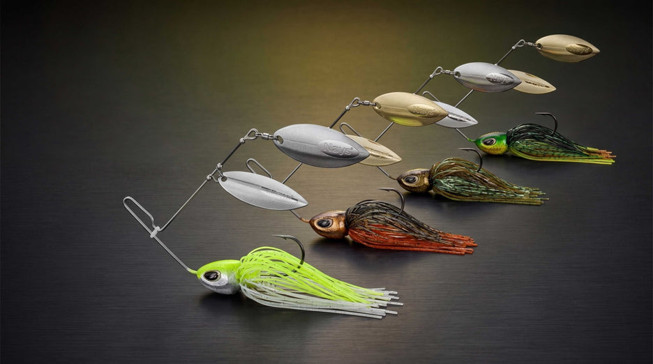 Spinnerbaits bei RL-Angelrollentuning, MZ RNNR 2.0 in Small, Medium und Large