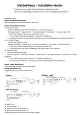 Maktub EVA Knob  25 mm | 2 Stück