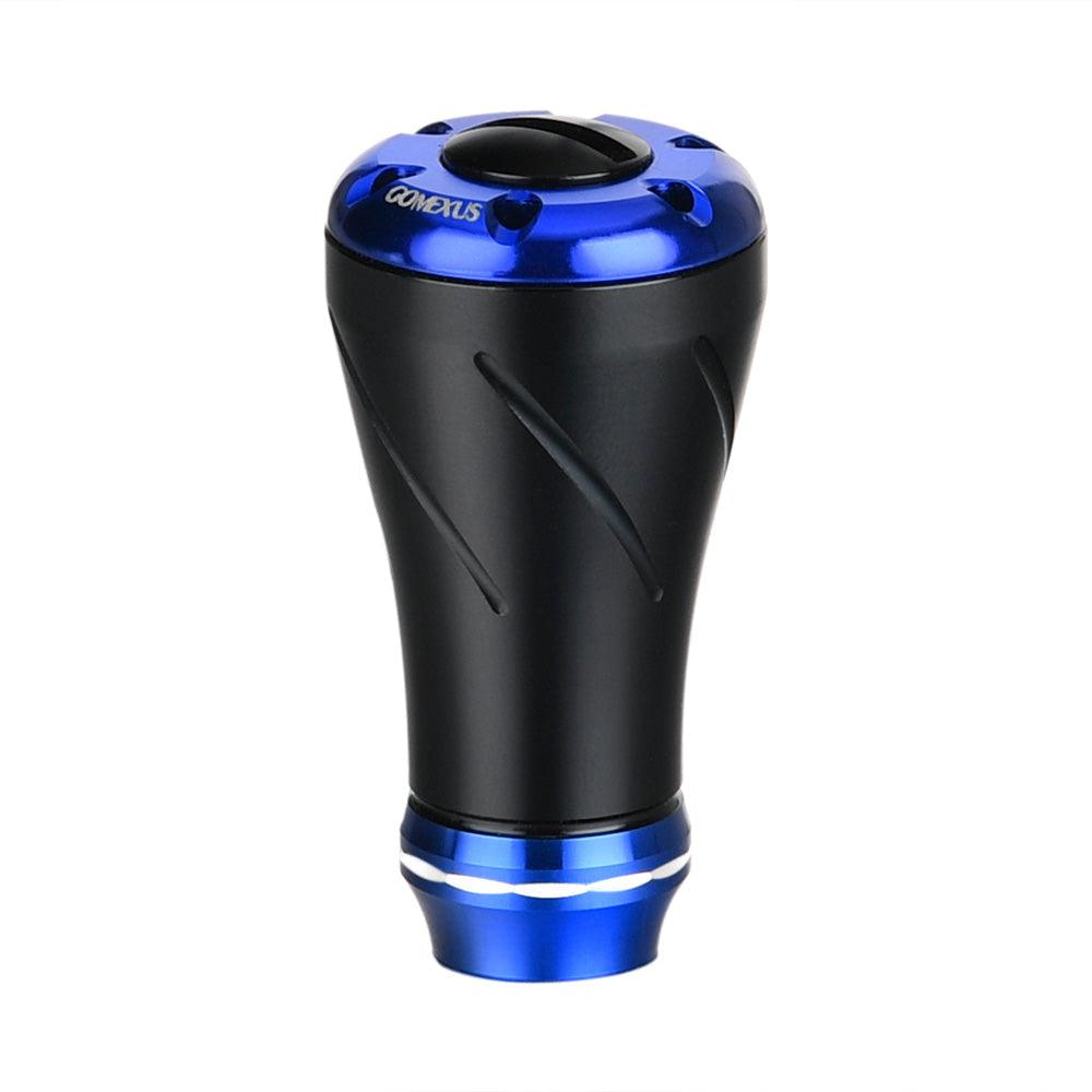 Gomexus 20mm CNC Power Knob Black-Knob-Gomexus-Schwarz | Blau-RL-Angelrollentuning