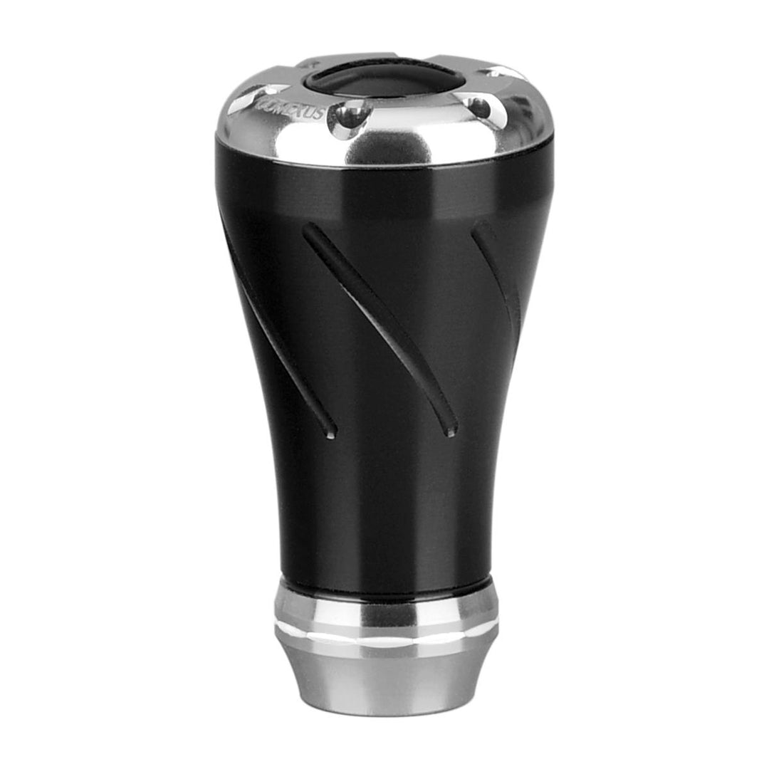 Gomexus 20mm CNC Power Knob Black-Knob-Gomexus-Schwarz | Silber-RL-Angelrollentuning