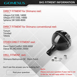 Gomexus Aluminum Reel Power Knob 45-47 mm | Type B