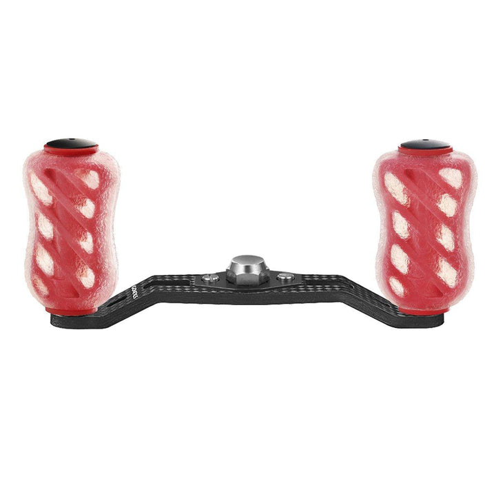 Gomexus Crank 95mm Carbon Handle mit 20mm Finesse Touch Knobs (8x5mm)-Handle-Gomexus-Rot-RL-Angelrollentuning