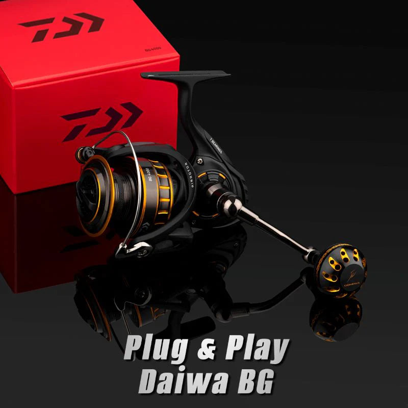 Poignée électrique Gomexus Plug & Play en aluminium pour Daiwa BG | 1500 - 8000