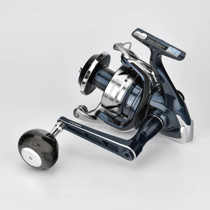 Gomexus Poignée rotative 90 mm avec 45 mm | Bouton Titan de 50 mm | Shimano