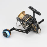 Gomexus Super-Duraluminium Crank 70 mm with 38 mm Titanium Galaxy Knob for Spinning Reels