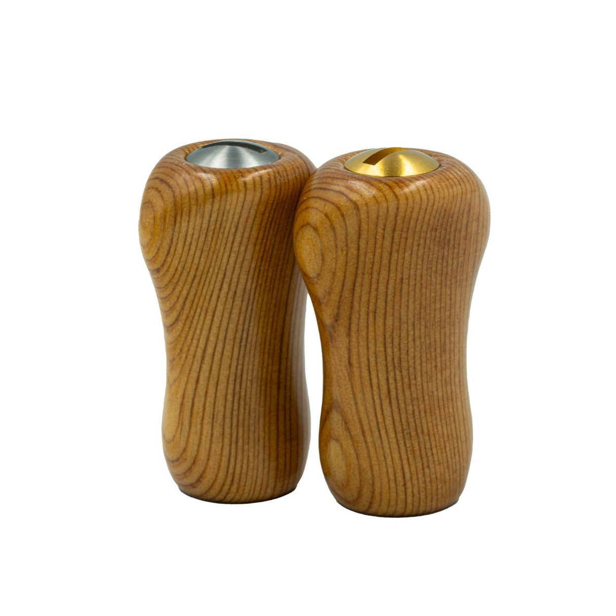 Bouton en bois naturel premium petite gourde