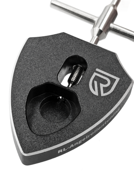 RL-TNG Spool Bearing Pin Remover mit Kreuzschlüssel – Werkzeug für Angelrollen Tuning