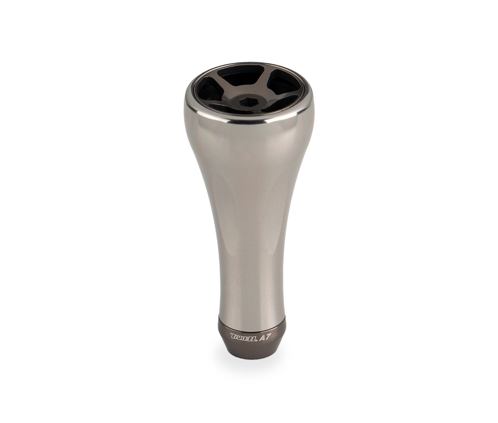 Taken A7 Knob 50mm – Tuning Aluminium Knauf für Shimano & Daiwa Angelrollen