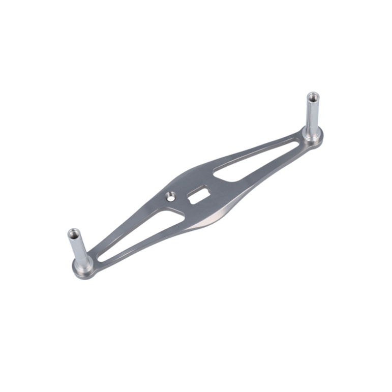 RL - Angelrollentuning - Avail Offset Handle LT for Shimano 75/80/85/90mm - Silber - 85 mm - 
