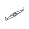 RL - Angelrollentuning - Avail Offset Handle LT for Shimano 75/80/85/90mm - Silber - 85 mm - 