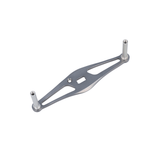 RL - Angelrollentuning - Avail Offset Handle LT for Shimano 75/80/85/90mm - Silber - 80 mm - 