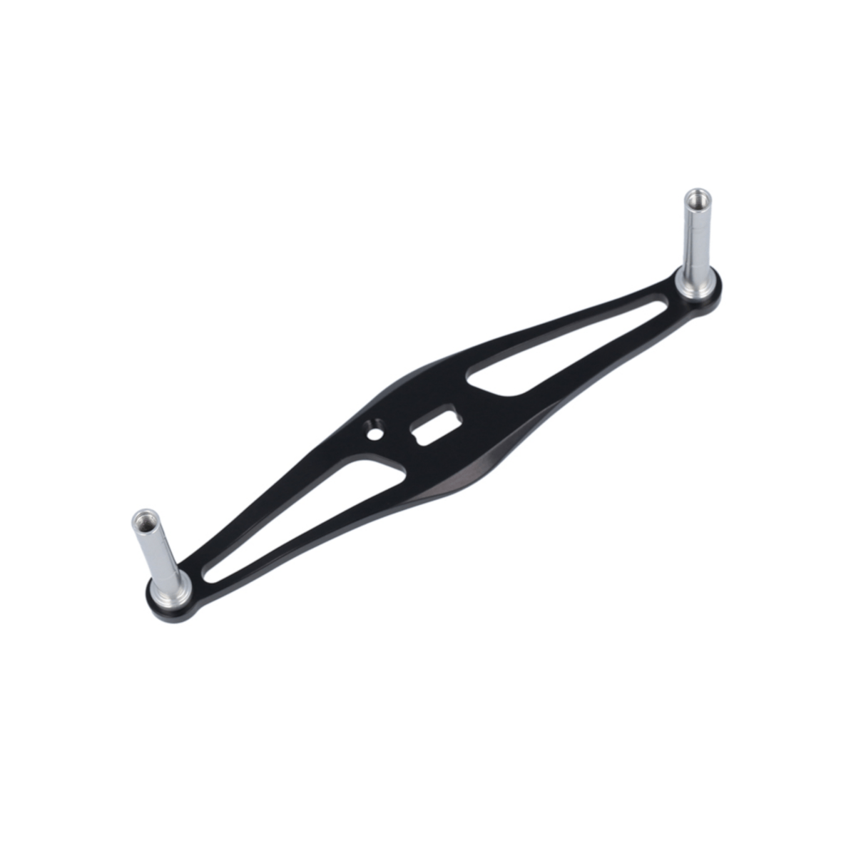 RL - Angelrollentuning - Avail Offset Handle LT for Shimano 75/80/85/90mm - Schwarz - 90 mm - 