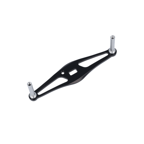 RL - Angelrollentuning - Avail Offset Handle LT for Shimano 75/80/85/90mm - Schwarz - 80 mm - 