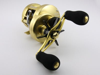 RL - Angelrollentuning - Avail Offset Handle LT for Shimano 75/80/85/90mm - Gold - 90 mm - 