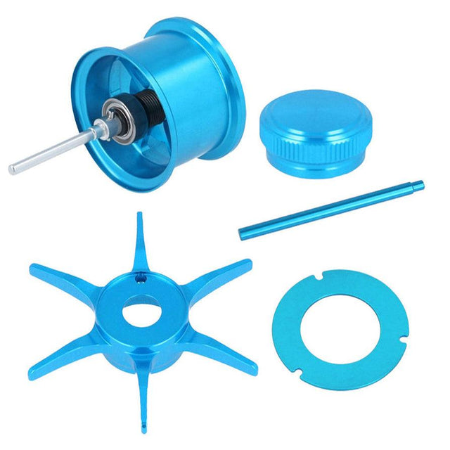 RL - Angelrollentuning - Avail Shimano 20 Metanium Custom Kit - Hell Blau - 