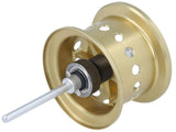 RL - Angelrollentuning - Avail Shimano 21 Calcutta Conquest Microcast Spule - Spule - Gold - 3.6 mm - 