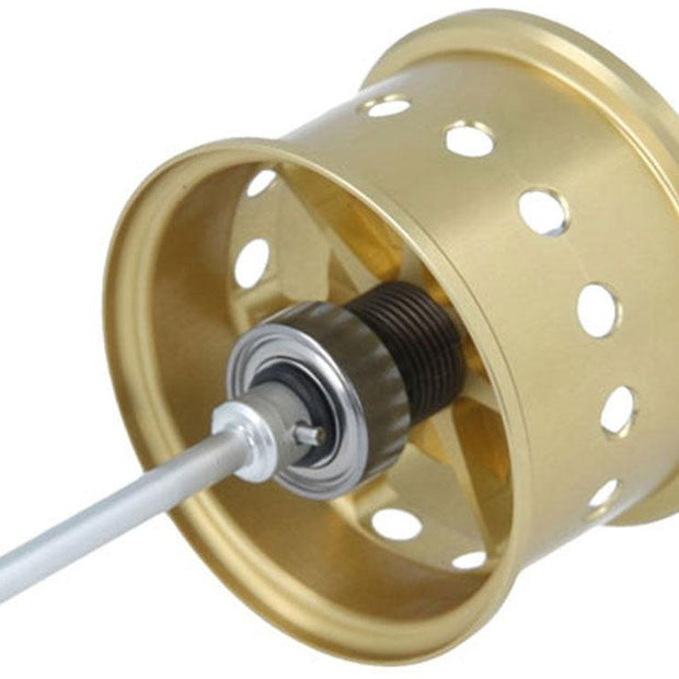 RL - Angelrollentuning - Avail Shimano 21 Calcutta Conquest Microcast Spule - Spule - Gold - 1.8 mm - 