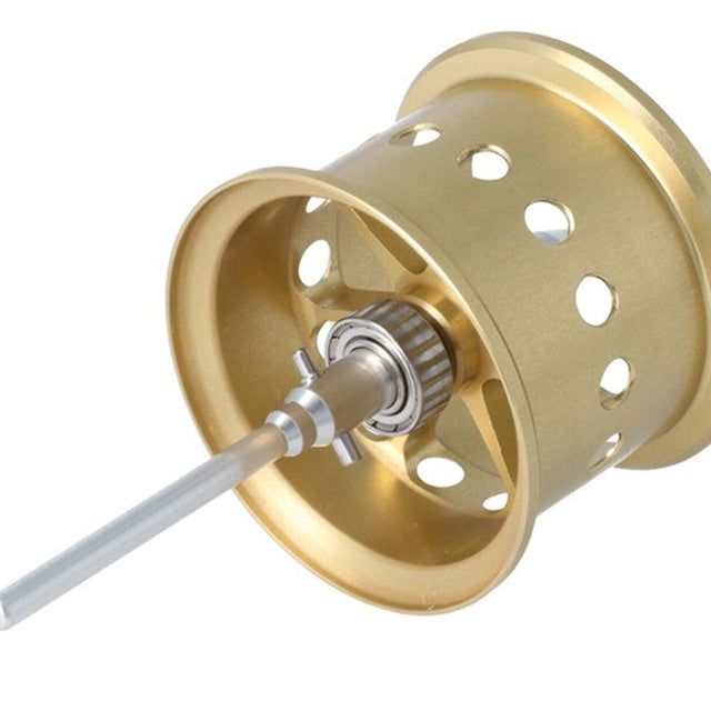 RL - Angelrollentuning - Avail Shimano 22 Aldebaran BFS Microcast Spule - Spule - Gold - 