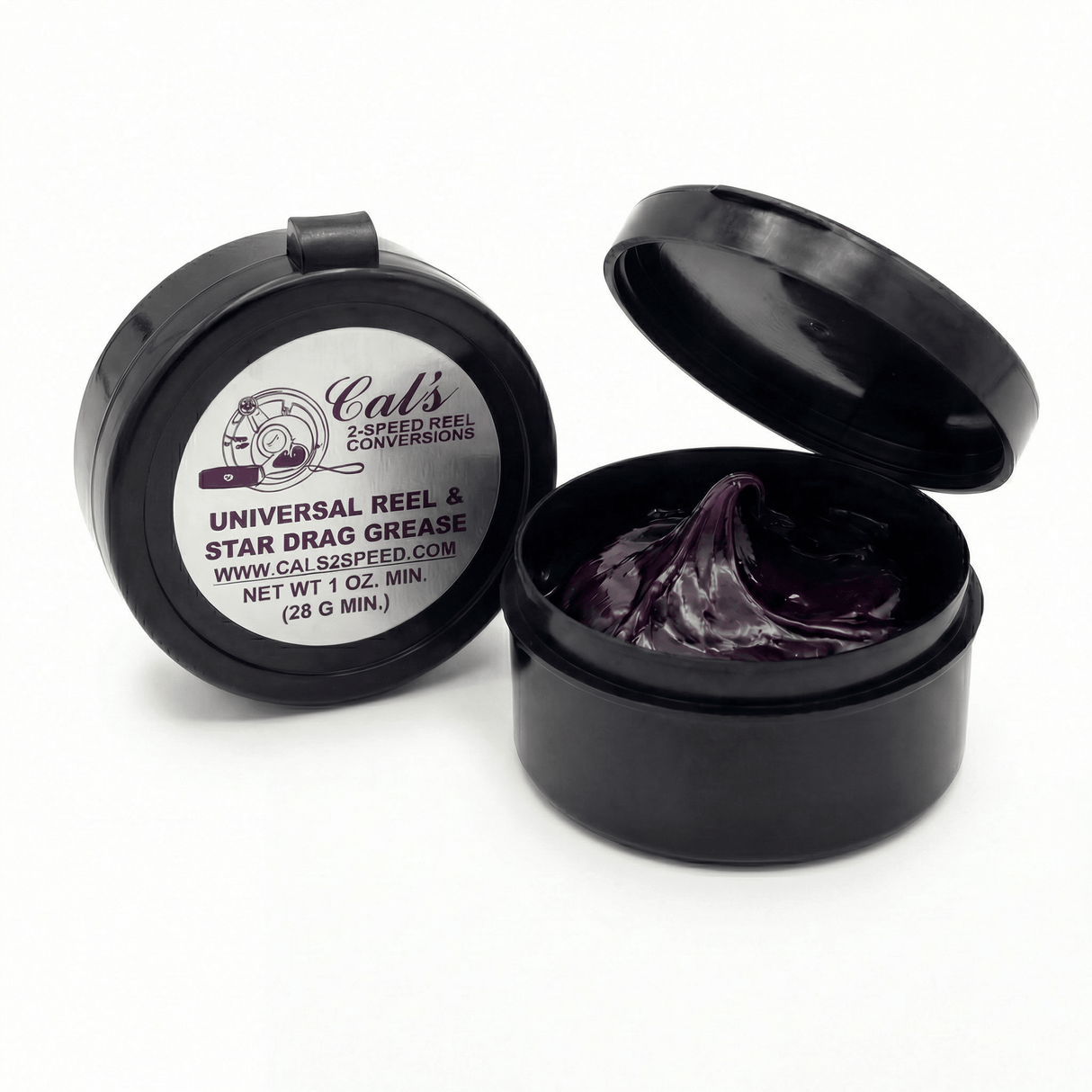 RL - Angelrollentuning - Cal's Universal Reel & Star Drag Grease Light | Universal Angelrollen Fett - Rollenfett - 