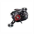 RL - Angelrollentuning - Daiwa Gekkabijin Air TW 8.5L - Baitcasterrolle - 