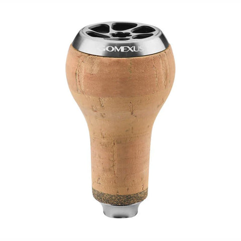 RL - Angelrollentuning - Gomexus 27mm Kork Knob - Knob - Silber - 