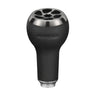 RL - Angelrollentuning - Gomexus 27mm Touch Knob TPE - Knob - Schwarz | Silber - 