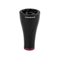 RL - Angelrollentuning - Gomexus Aluminium 20mm Handle Knob | A20P - Schwarz | Rot - 