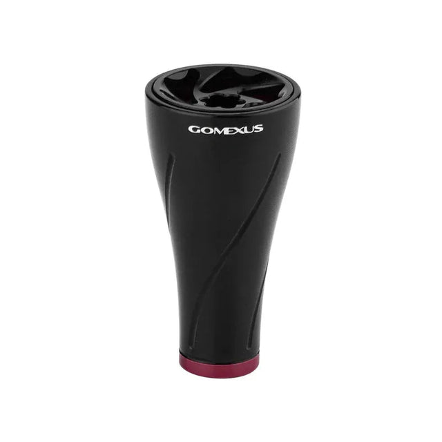 RL - Angelrollentuning - Gomexus Aluminium 20mm Handle Knob | A20P - Schwarz | Rot - 