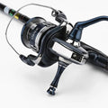 RL - Angelrollentuning - Gomexus Aluminium Reel Stand R9 55 mm - Angelrollen Ständer - Silber - Shimano - 