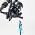 RL - Angelrollentuning - Gomexus Aluminium Reel Stand R9 55 mm - Angelrollen Ständer - Silber - Shimano - 
