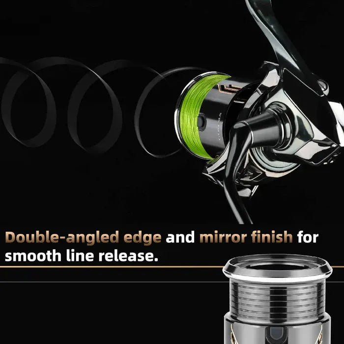 RL - Angelrollentuning - Gomexus Aluminium Spule für 22 Shimano Stella 2500 - 3000 | C3000 - Spule - 